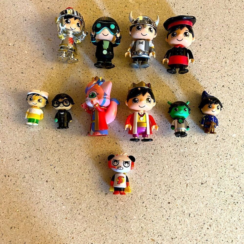 Ryan’s World figurines/toys collection